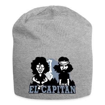 El Capitan Yosemite Valley - Jersey-Beanie - Grau meliert - Vorne