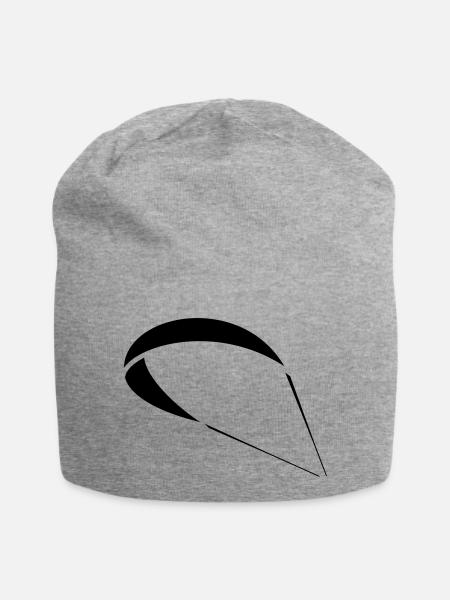 Gleitschirm Kite - Bonnet en jersey - gris chiné