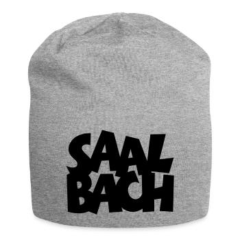 Saalbach - Jersey Beanie - heather grey - Front