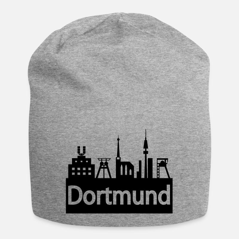 Skyline Dortmund - Jersey Beanie - heather grey