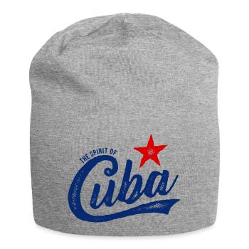 L'ESPRIT DE CUBA VINTGAE HANDGEZEICHNET - Bonnet en jersey - gris chiné - Devant