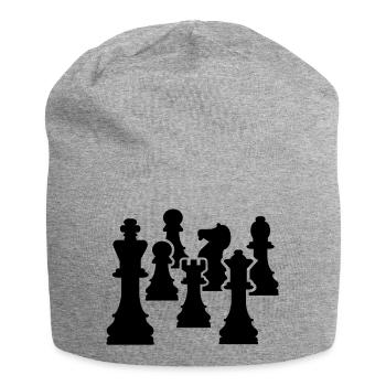 Chess - Jersey Beanie - heather grey - Front