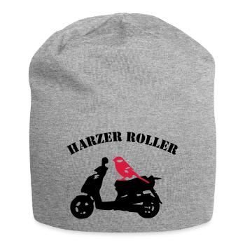 Harzer Roller - Jersey Beanie - heather grey - Front