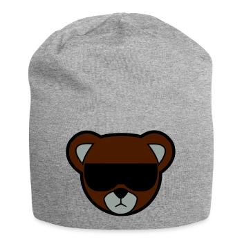 baer - Jersey-Beanie - Grau meliert - Vorne