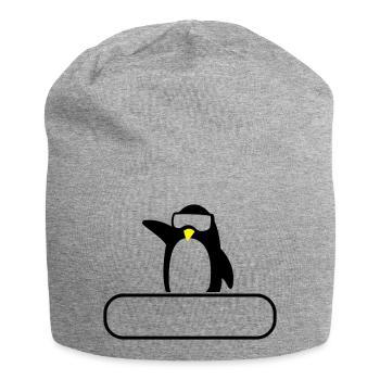 Skilehrer - Jersey-Beanie - Grau meliert - Vorne