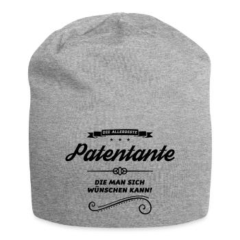 patentante allerbeste design - Jersey-Beanie - Grau meliert - Vorne