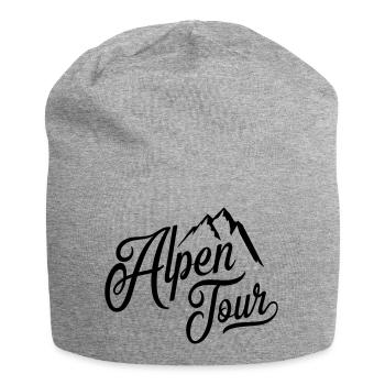 alpen tour - Jersey-Beanie - Grau meliert - Vorne