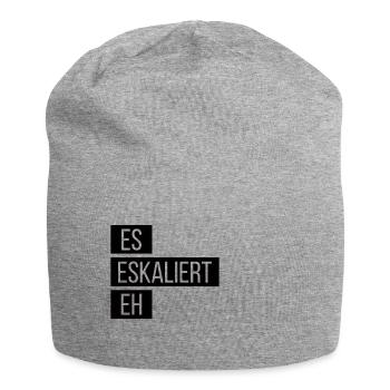 ES ESKALIERT EH ESKALATION PARTY SAUFEN TRINKEN - Jersey-Beanie - Grau meliert - Vorne