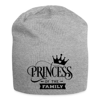 Princess - Jersey Beanie - heather grey - Front