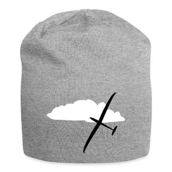 Planeur Planeur Planeur Pilote - Bonnet en jersey - gris chiné - Devant