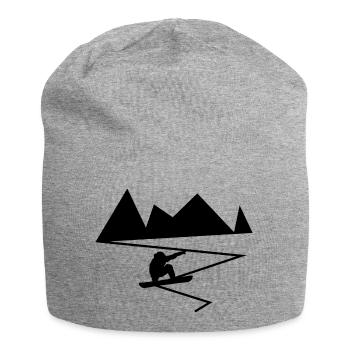 Snowboard Snowboarder - Bonnet en jersey - gris chiné - Devant