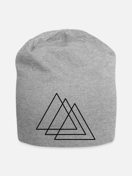 Trinity - Jersey Beanie - heather grey