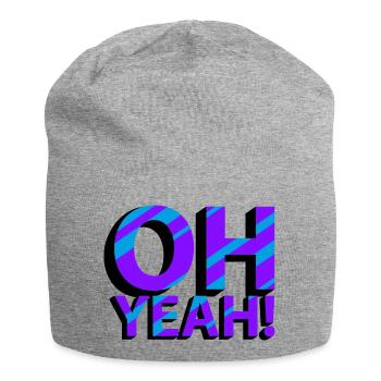 OH OUI! - Bonnet en jersey - gris chiné - Devant