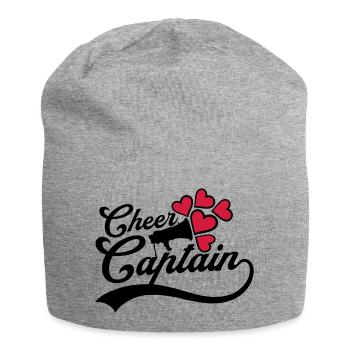 Cheer cheering On Cheer Captain Megafon - Jersey Beanie - heather grey - Front