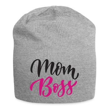 Meilleure maman - Bonnet en jersey - gris chiné - Devant