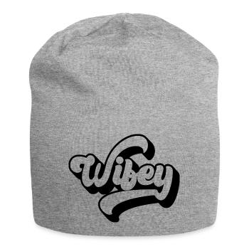 Cool Wifey Matching Couple Wedding Party Mariage - Bonnet en jersey - gris chiné - Devant
