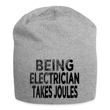 Prise Profession Ingénieur Electrique Caméraman - Bonnet en jersey - gris chiné - Devant