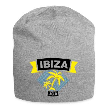 Equipe d’enterrement de vie de garçon IBIZA - Bonnet en jersey - gris chiné - Devant