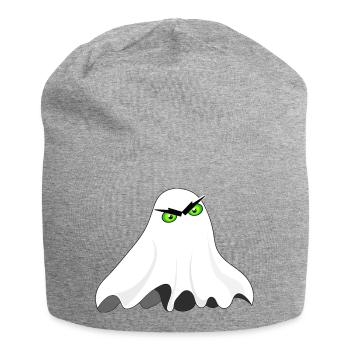 Gespenst - Jersey-Beanie - Grau meliert - Vorne