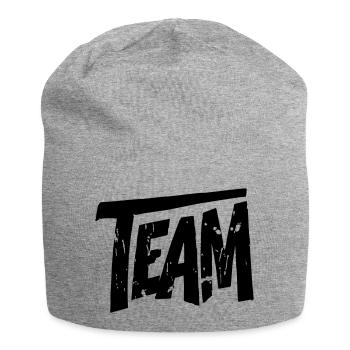 Équipe - Bonnet en jersey - gris chiné - Devant