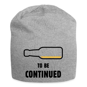 À suivre (Bière / Bière (POS 2C)) - Bonnet en jersey - gris chiné - Devant