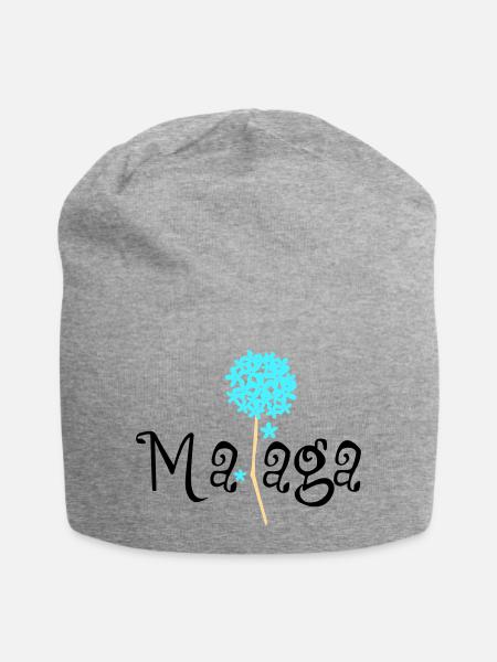 Malaga Biznaga - Jersey-Beanie - Grau meliert