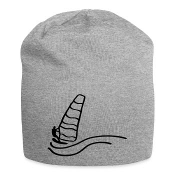 Surfeur surfeur - Bonnet en jersey - gris chiné - Devant