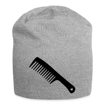Kamm - Jersey-Beanie - Grau meliert - Vorne