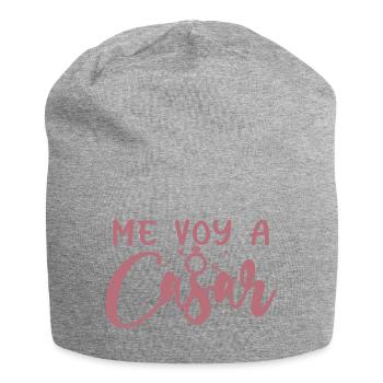 Me Voy A Casar I'm Getting Married Wedding Engaged - Jersey Beanie - heather grey - Front