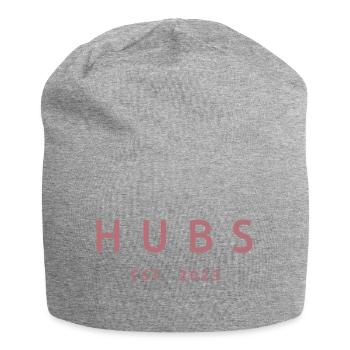Hubs Est. 2023 Fiançailles pour le mariage du marié - Bonnet en jersey - gris chiné - Devant