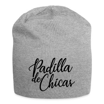 Padilla de Chicas Bride's Gang Bridesmaid Wedding - Jersey Beanie - heather grey - Front