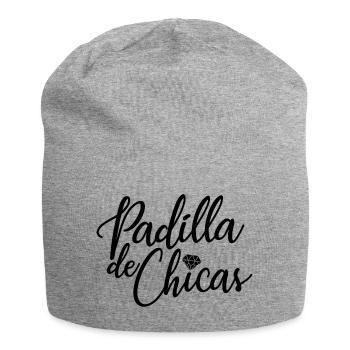Padilla de Chicas Bride's Gang Bridesmaid Wedding - Jersey Beanie - heather grey - Front