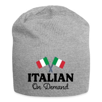 Traducteur Italien Interprète Italien - Bonnet en jersey - gris chiné - Devant