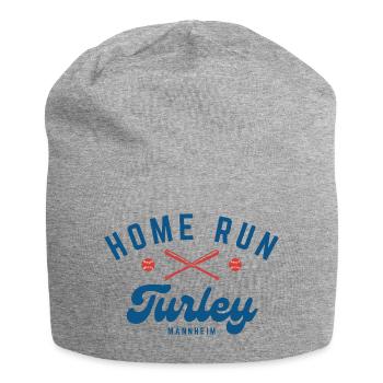 H.O.M.E RUN TURLEY MANNHEIM - Jersey Beanie - heather grey - Front