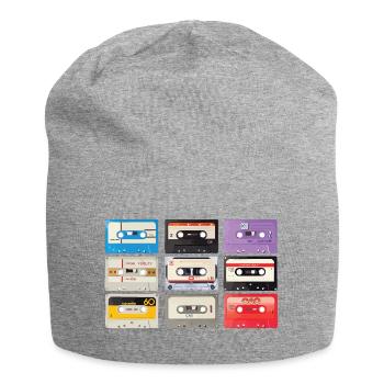 Vintage Stereo Casette Shirt BASF CHROMA Tape - Jersey-Beanie - Grau meliert - Vorne