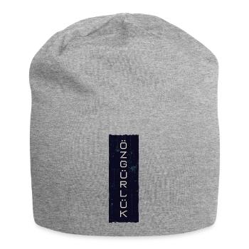 Liberté Özgürlük - Bonnet en jersey - gris chiné - Devant
