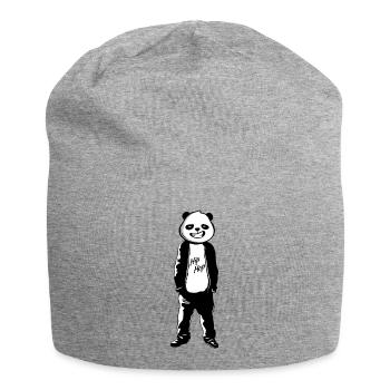 HipHop Battlerap-Panda Freestyle Rap Music - Jersey Beanie - heather grey - Front
