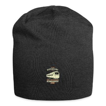 Lokführer Triebfahrzeugführer Bahnfahrer - Jersey-Beanie - Anthrazit - Vorne