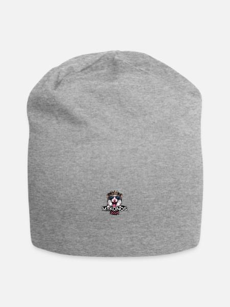 Mykonos 2024 Party Hamster - Jersey-Beanie - Grau meliert