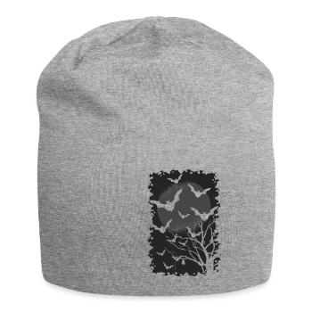 Bat - Jersey Beanie - heather grey - Front