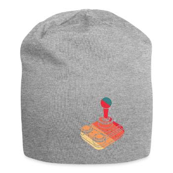 Vintage Joystick - 90er - Jersey-Beanie - Grau meliert - Vorne