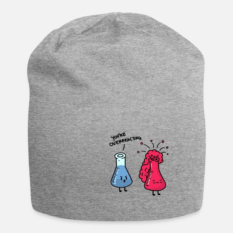 Lab Overreacting - Jersey-Beanie - Grau meliert