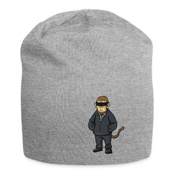 Voleur Leader Singe, Singe - Bonnet en jersey - gris chiné - Devant