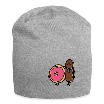 Perfect Couple Donut - Jersey-Beanie - Grau meliert - Vorne