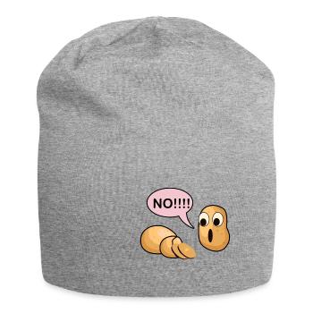 Shock Potato Kartoffel - Jersey-Beanie - Grau meliert - Vorne