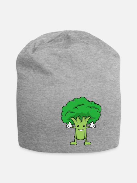 Câlin de brocoli - Bonnet en jersey - gris chiné