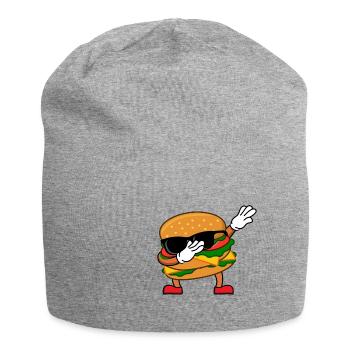 Dub Burger - Jersey-Beanie - Grau meliert - Vorne