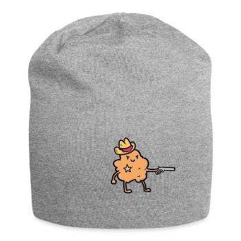 Shérif Popcorn - Bonnet en jersey - gris chiné - Devant