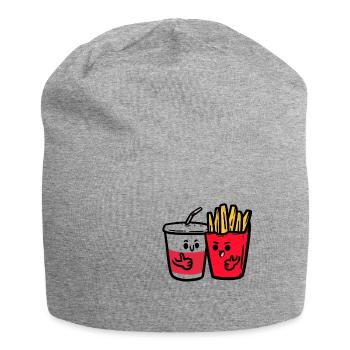 Bros For Life Softdrink and Fries - Jersey-Beanie - Grau meliert - Vorne