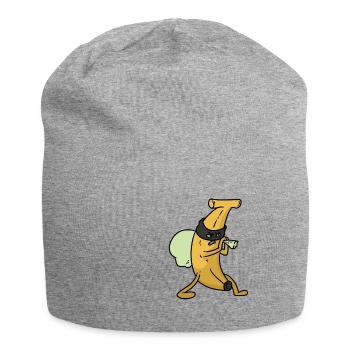 Robber Banana Robber Banana - Jersey-Beanie - Grau meliert - Vorne